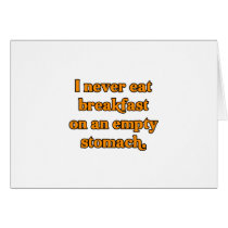 Empty Stomach cards