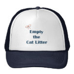 Empty The Cat Litter Reminders Trucker Hat