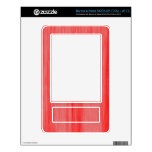 EMPUJE ROJO DEL FONDO DE LA PLANTILLA DE LA TEXTUR NOOK SKIN