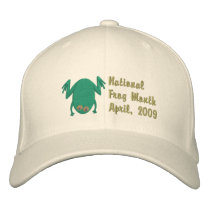 Emrboidered Bullfrog Hats - Customizable embroidered hats