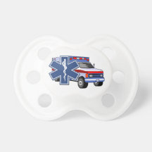EMS Ambulance Baby Pacifiers
