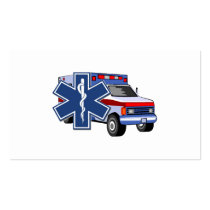 EMS Ambulance Business Card Templates