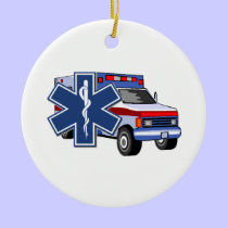 EMS Ambulance ornaments