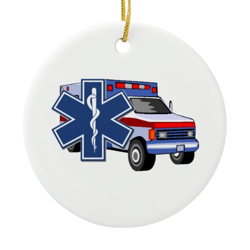 ems ambulance christmas tree ornaments zazzle ems ambulance christmas tree ornaments zazzle