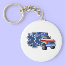 EMS Ambulance keychains