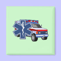 EMS Ambulance magnets