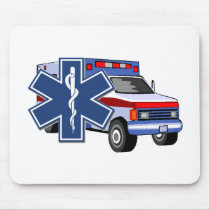 EMS Ambulance mousepads