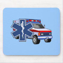 EMS Ambulance mousepads