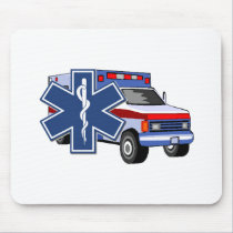 EMS Ambulance mousepads