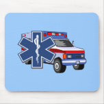 EMS Ambulance Mouse Pads