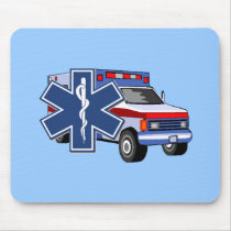 EMS Ambulance mousepads