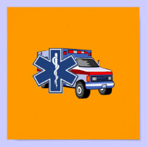 EMS Ambulance posters