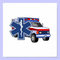 EMS Ambulance posters
