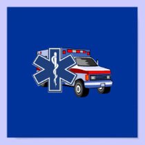 EMS Ambulance posters