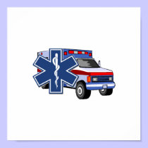 EMS Ambulance posters