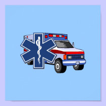 EMS Ambulance posters