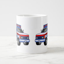 EMS Ambulance Jumbo Mug