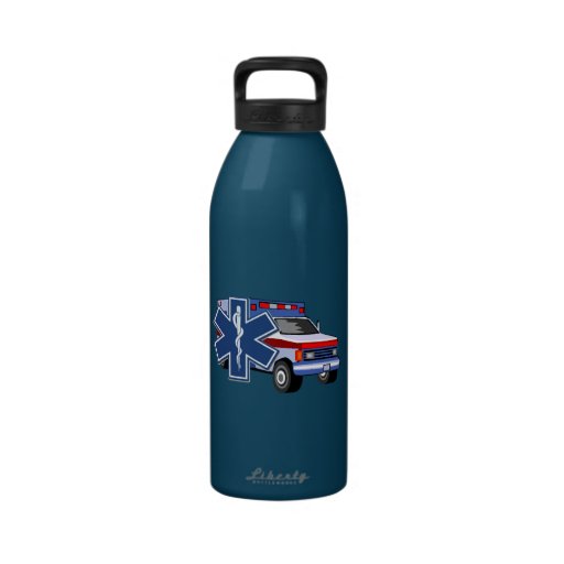 EMS Ambulance Water Bottle