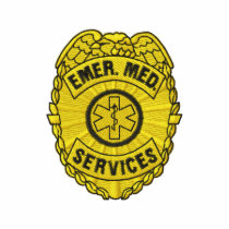 Ems Badge embroidered shirts by ZazzleEmbroidery Ems Badge embroidered shirts