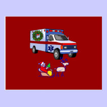 EMS Christmas Gifts postcards
