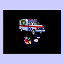 EMS Christmas Gifts postcards
