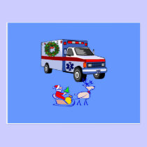 EMS Christmas Gifts postcards