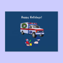EMS Christmas Gifts postcards