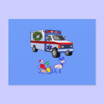 EMS Christmas Gifts postcards