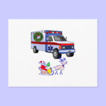 EMS Christmas Gifts postcards