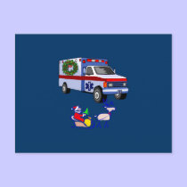 EMS Christmas Gifts postcards