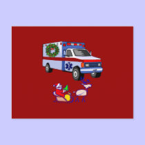 EMS Christmas Gifts postcards