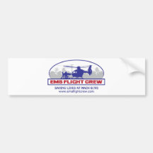 EMS Flight Crew Rotorwing Bumper Stickers