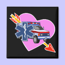 EMS Heart of Care magnets