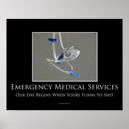 EMS Motivational Poster Zazzle