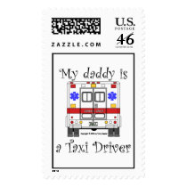 EMS - My Daddy is a Taxi Driver, stamp