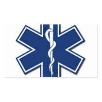 EMS Star of Life Business Card Template