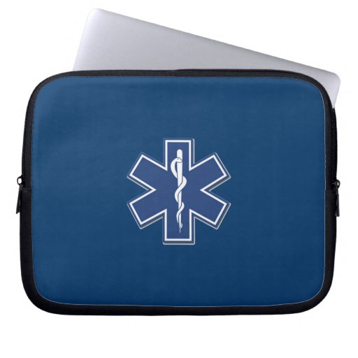 EMS Star of Life Laptop Computer Sleeve