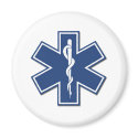 EMS Star of Life magnets by bonfireems EMS Star of Life magnets