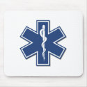 EMS Star of Life mousepads