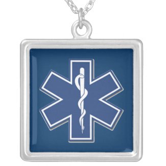 EMS Star of Life necklace