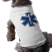 EMS Star of Life Pet Tee Shirt