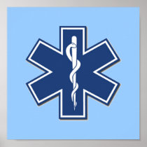 EMS Star of Life Print