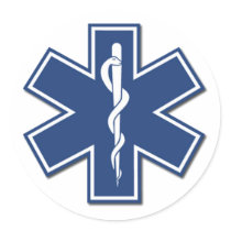 EMS Star of Life stickers by bonfireems EMS Star of Life stickers