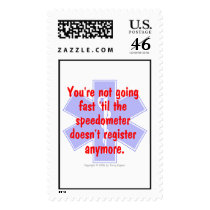 EMS-You're Not Going Fast 'til . . . (stamp)