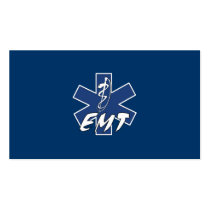 EMT Active Star of Life Business Card Templates