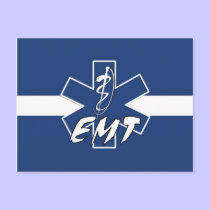 EMT Active Star of Life postcards