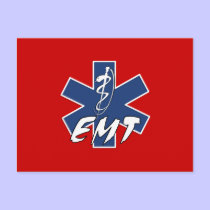 EMT Active Star of Life postcards