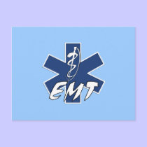 EMT Active Star of Life postcards