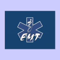 EMT Active Star of Life postcards