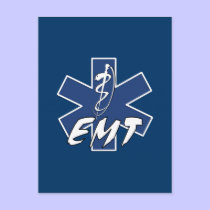 EMT Active Star of Life postcards